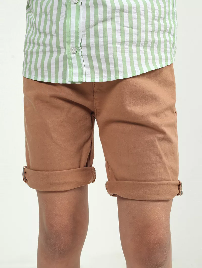 Bermuda couleur garçon